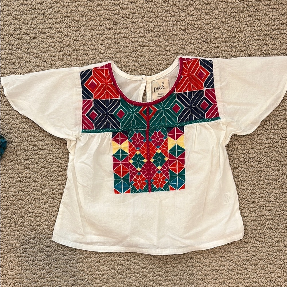 Colorful Kids' Patterned Tops Set - Picture 3 of 6